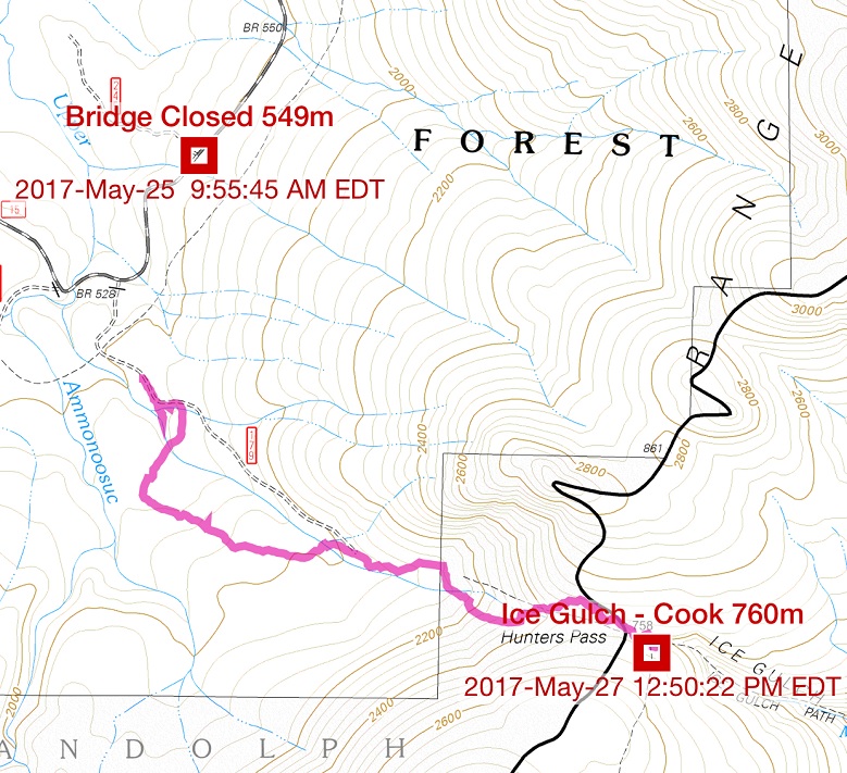 05-27-map-Abandoned FR179 to Hunters pass